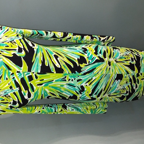 Lilly Pulitzer long sleeve Westerly Greens With Envy Dress XS - Picture 5 of 11